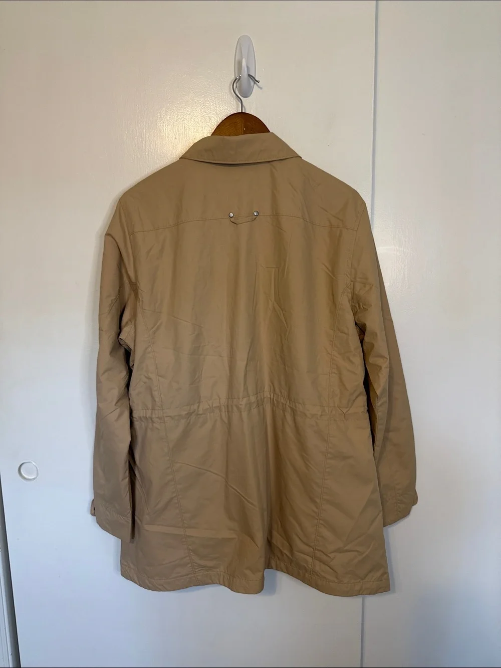 North End Ladies Jacket Full Zip Mesh Lined Collar Tan Neutral XXL Classic
